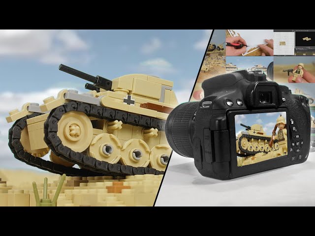 Lego Battle of El Alamein - Behind the Scenes