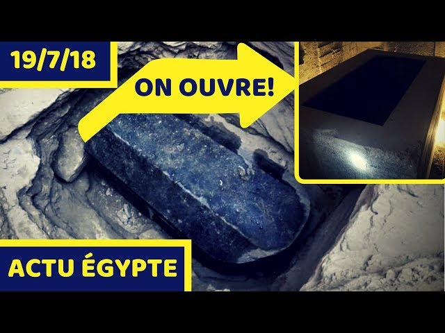 Le Mystérieux Sarcophage en Granit a été OUVERT!