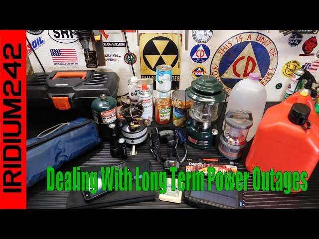 Prepping And Dealing With Long Term Power Outages