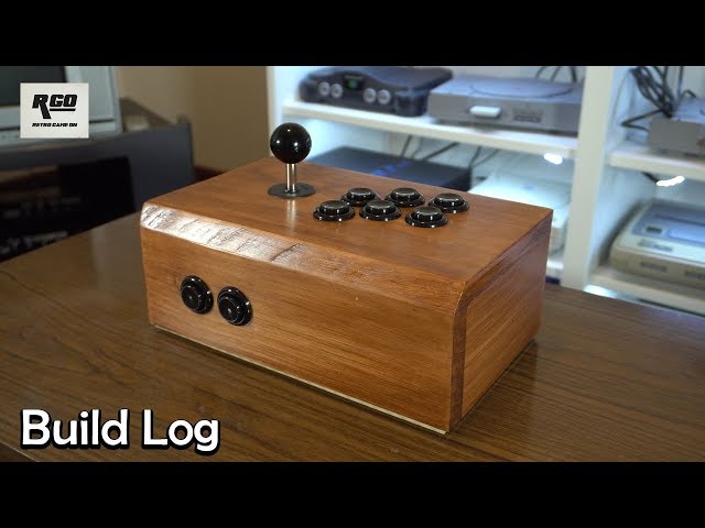 DIY Wood RetroPie Arcade Stick: Build Log