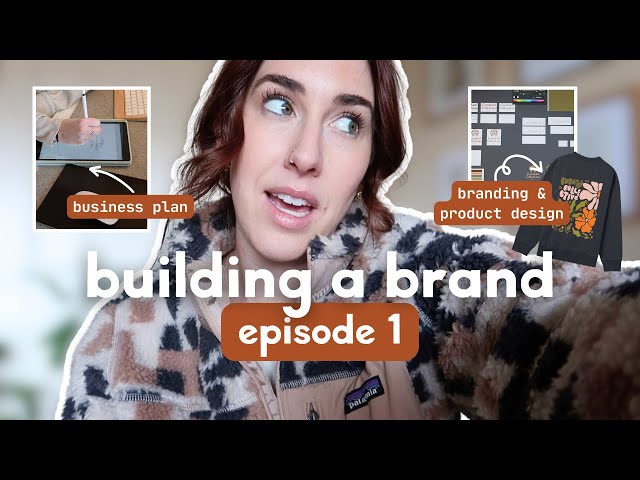 Building a brand from SCRATCH (brand strategy and logo design)