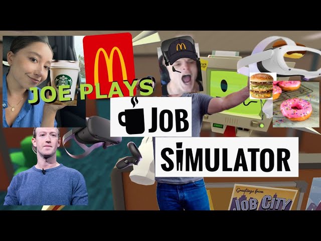9 to 5 Job Simulator VR ep 1 Joe Bartolozzi