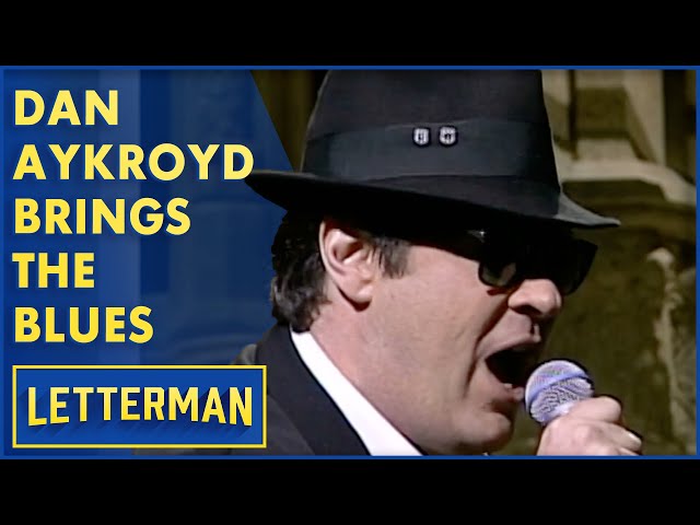 Dan Aykroyd Jams With The Band | Letterman