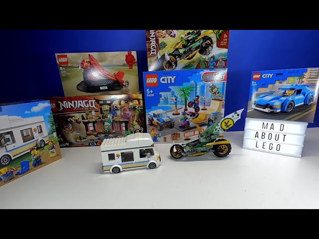 LEGO LIVE Box Opening and Build of City and Ninjago sets.