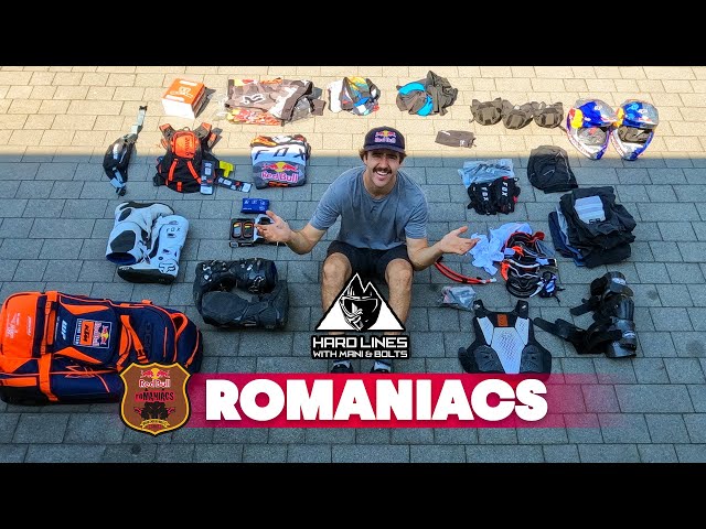 What Do Pro Riders Pack for Red Bull Romaniacs? 🧳
