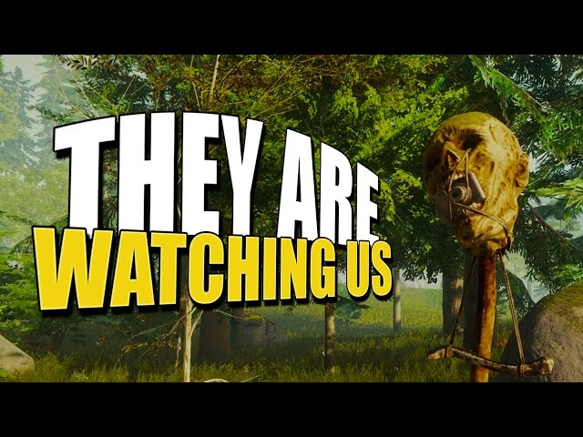 THEY ARE WATCHING US (The Forest Hard Mode Survival) #4