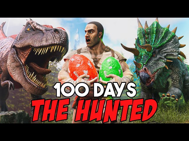 I Spent 100 Days in Ark's Hardest Mod... The Hunted