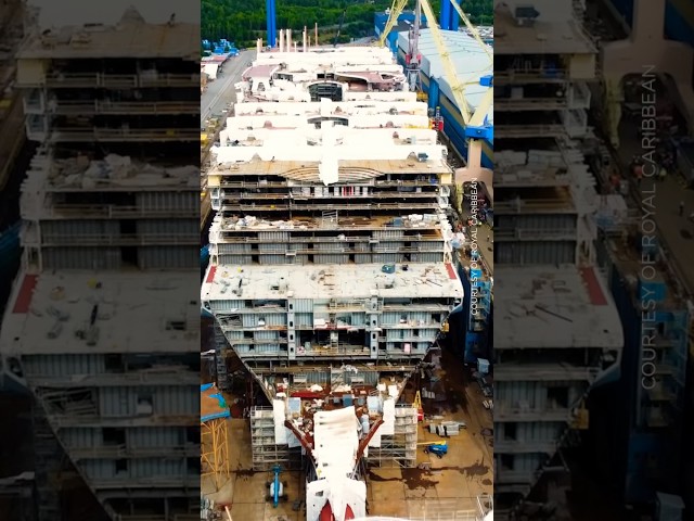 How The WORLD’S LARGEST Cruise Ship Was Built