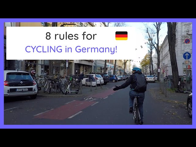 CYCLING in Germany! EVERYTHING you need to know from a local 🚲🤙🏽