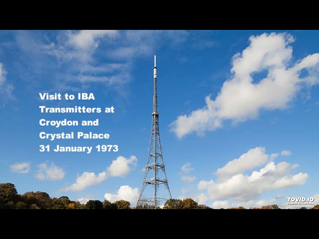 IBA Transmitters Visit   January 1973
