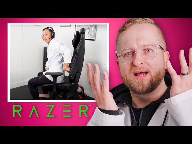 A doctor told me I’m sitting wrong - Razer Iskur V2
