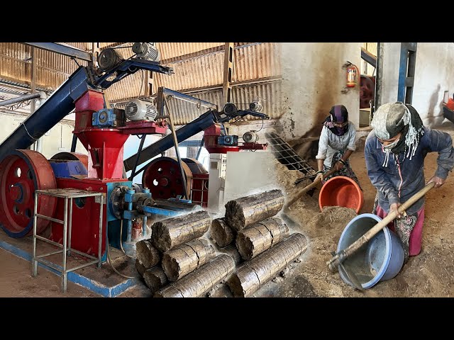 How Biomass Briquettes Are Made In Factory. How To Make Biomass Briquettes.