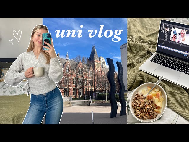 productive uni diaries | a very realistic week of dissertation work 👩🏼‍💻🎧