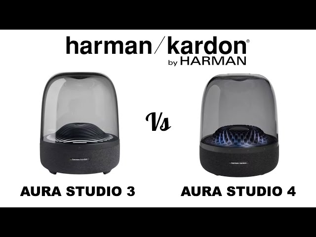 Harman Kardon Aura Studio 3 vs Aura Studio 4 Bluetooth Speaker | Compare | Specifications | Features