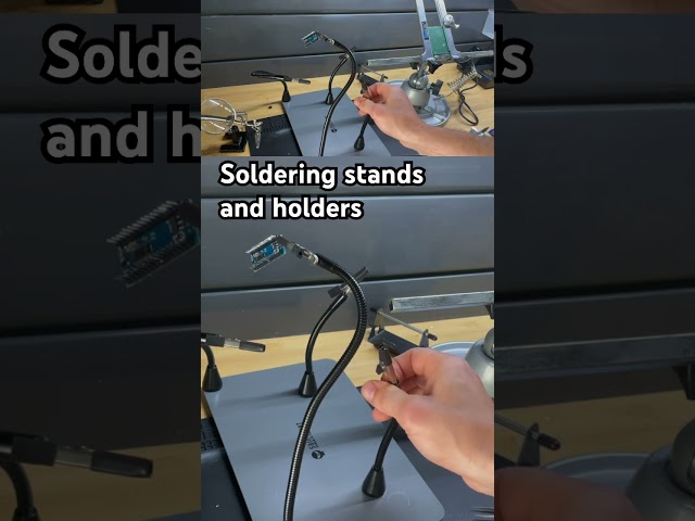 Soldering stands and holders - things to consider