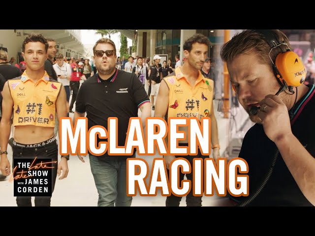 James Takes Over McLaren Racing at Miami Grand Prix