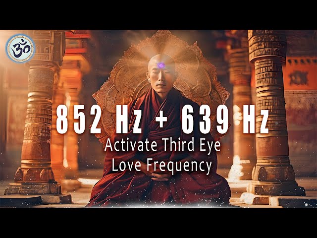 852Hz + 639Hz Activate Third Eye, Love Frequency, Heal Old Negative Energy, Healing Frequencies