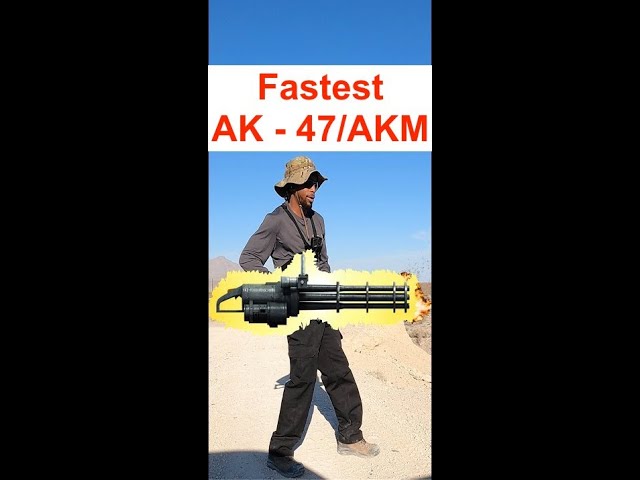 🔫Bump Fire | How to shoot fast | AK-47 | AKM | Bump Fire Stock | No Full Auto | Automatic Rifles