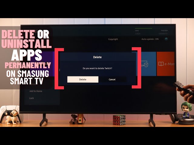Delete Apps on Samsung Smart TV! [Uninstall Permanently]