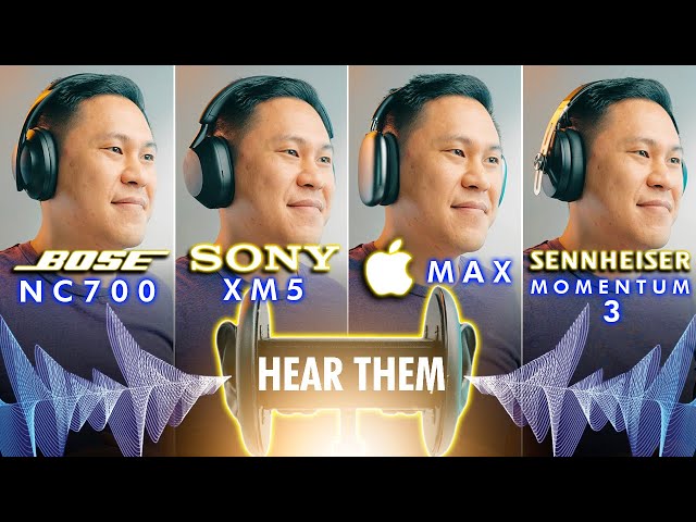 The Loser? Sony WH-1000XM5 vs Bose NC 700 vs Apple AIRPODS MAX vs Sennheiser MOMENTUM 3 Comparison