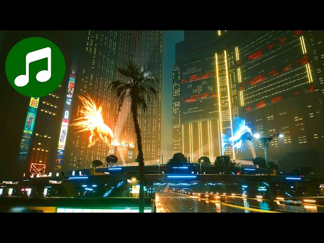 Dreamscapes of Night City 🎵 A Chill Cyberpunk 2077 Music Experience