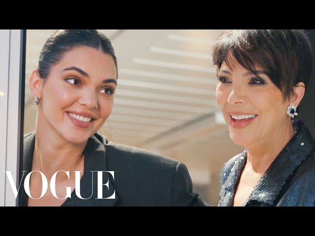 Backstage With Kendall Jenner During Fashion Month | Vogue