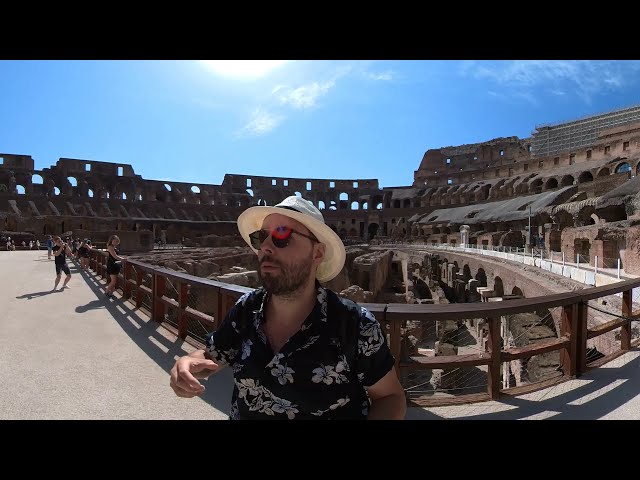 Virtual Tour of the Roman Colosseum (360/VR)