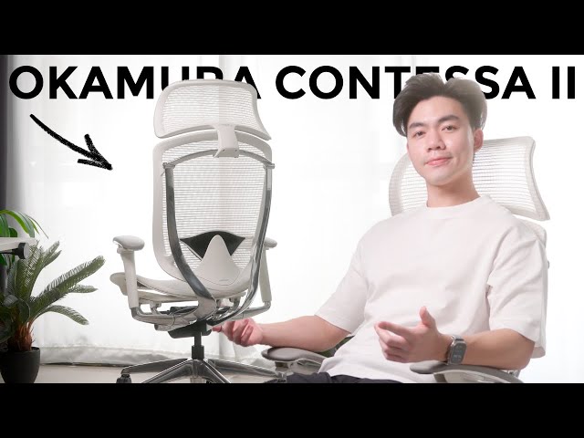 Okamura Contessa II เก้าอี้ดีไซน์ดีที่ใช้ได้ยาวๆ | bomyanapat