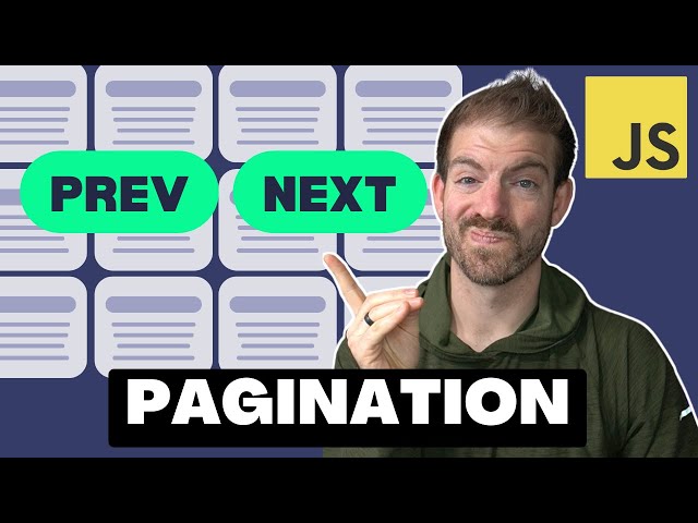 JavaScript Pagination in ~10 Minutes (Super EASY!!)