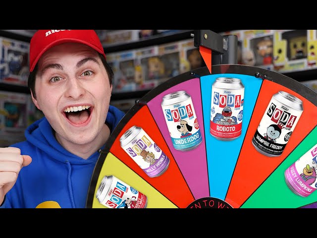 Spin The Wheel Funko Soda Opening! (20+ Cans)