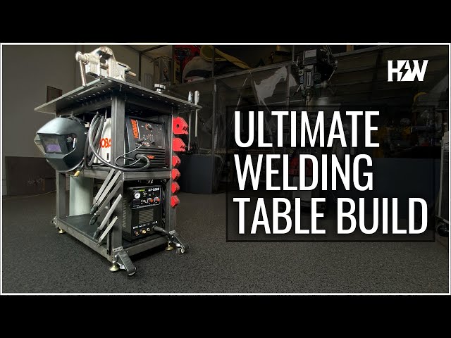 How to: Build an Ultimate Welding Table & Cart for Your Workshop