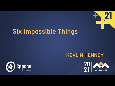 CppCon 2021 - All Sessions