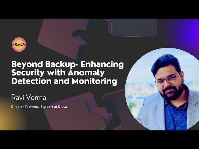 Beyond Backup- Enhancing Security with Anomaly Detection and Monitoring