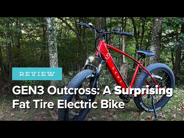 GEN3 Outcross Review: A Surprising Fat Tire Electric Bike!