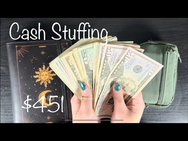 Cash Envelope Stuffing $451 | Bi-Weekly Pay | Zero-Based Budget