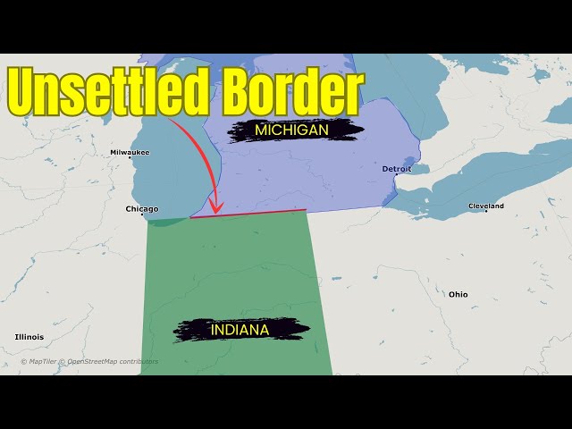 The LOST Border that Michigan and Indiana are Trying to Resurvey