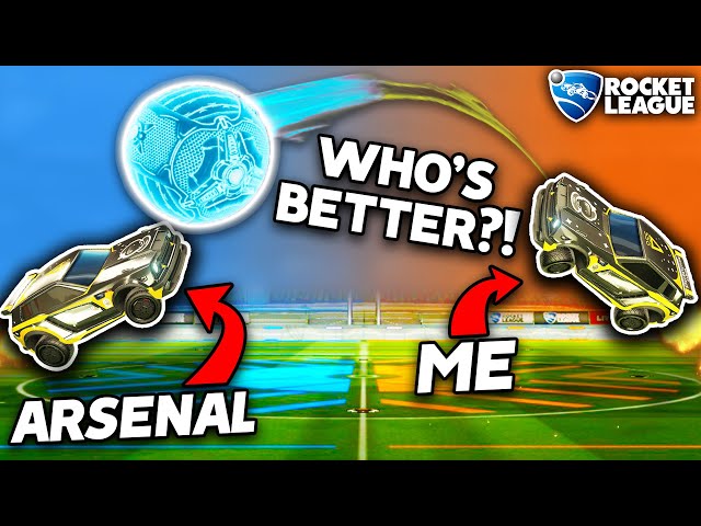 I CHALLENGED ARSENAL TO SEE WHO'S THE BETTER HEATSEEKER PLAYER