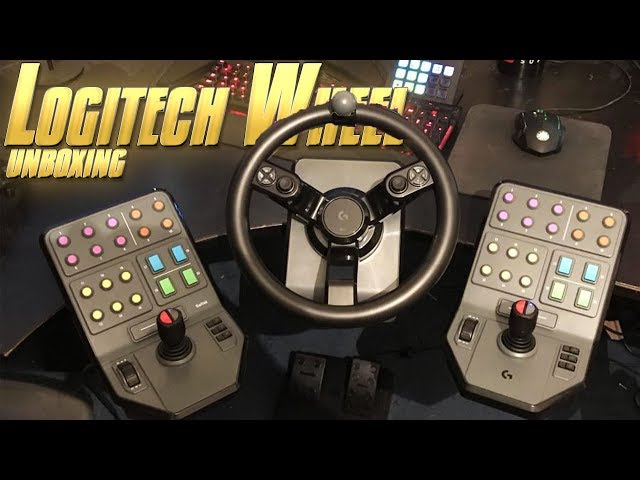 Logitech Heavy Equipment Unboxing - Farming Simulator 19 Wheel