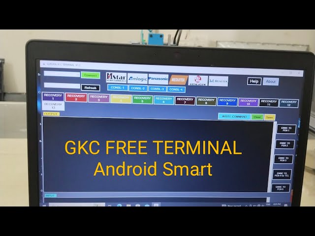 Android Smart led tv Logo hang restart Problem recovery GKC TERMINAL