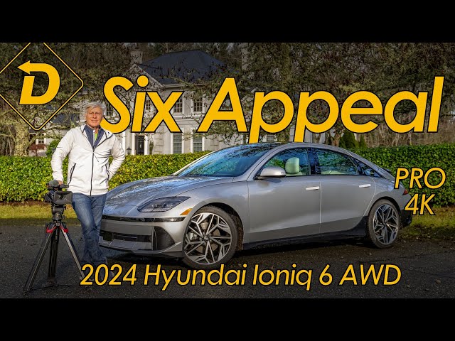 2024 Hyundai Ioniq 6 Limited AWD is Sleek and Sixy #cars #electricvehicle, #evs