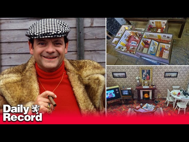 Only Fools And Horses: Joiner recreates mini version of Del Boy’s ‘cushty’ Peckham flat