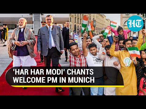 Modi Chants, Bavarian Band: How Munich welcomed Modi on arrival for G7 Summit
