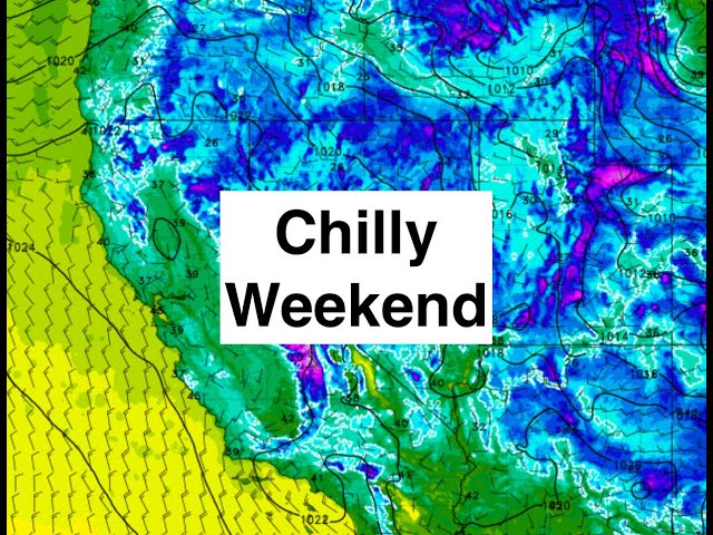 A Chilly Weekend For Northern California. The Morning Briefing 4-5-24