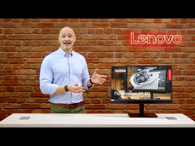 Lenovo Tech Talks - ThinkVision 27 3D monitor