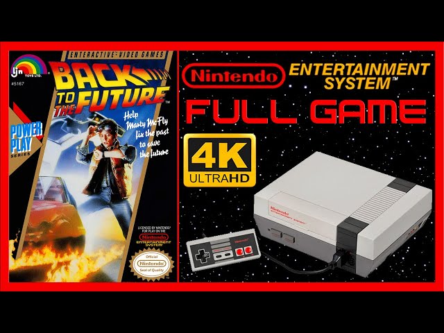 Back to the Future [NES] - Full Game Walkthrough / Longplay (4K60ᶠᵖˢ UHD)