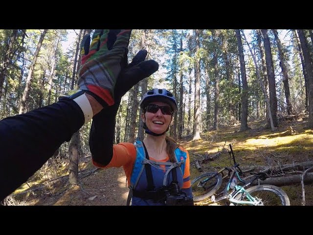 Mountain Biking in Alberta | Freevision VILTA + DJI Spark