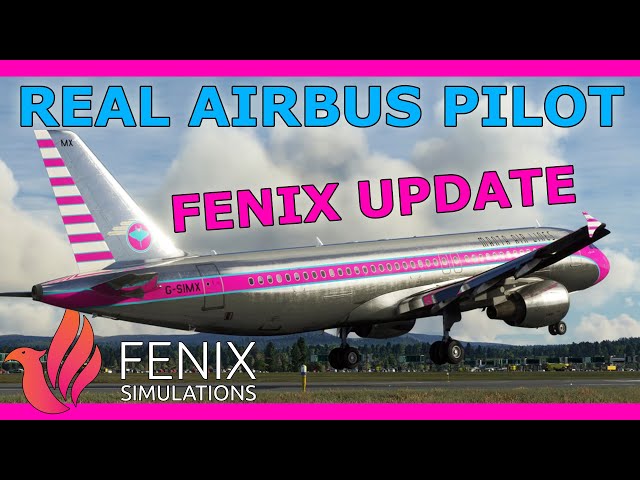 Fenix A320 Landing Update! With a Real Airbus Pilot