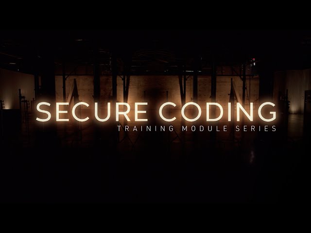 Secure Coding - Trailer