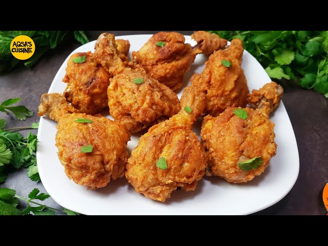 No More KFC❗️ Fried Chicken Recipe by Aqsa's Cuisine, Crispy Fried Chicken, Chicken Fry, Fry Chicken