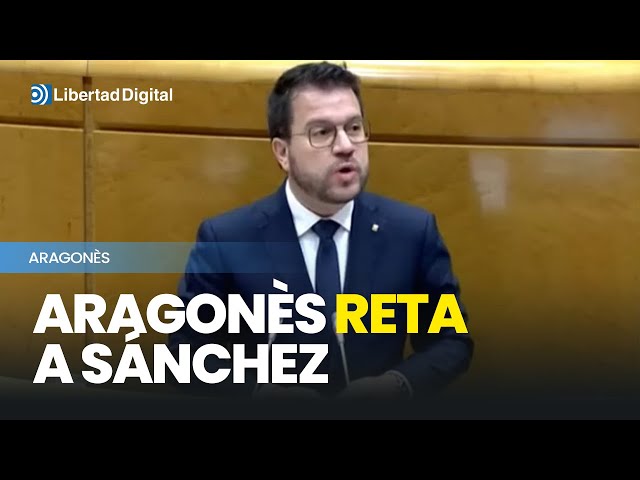 Aragonès reta a Sánchez: "El referéndum dejará de ser imposible"